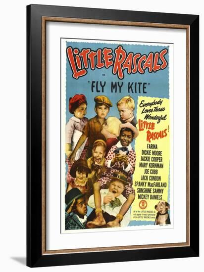 Fly My Kite, 1931-null-Framed Premium Giclee Print