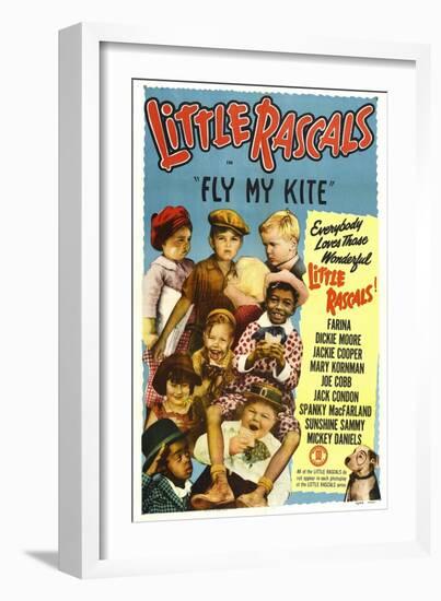 Fly My Kite, 1931-null-Framed Premium Giclee Print