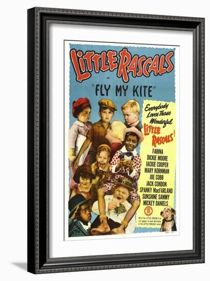 Fly My Kite, 1931-null-Framed Art Print