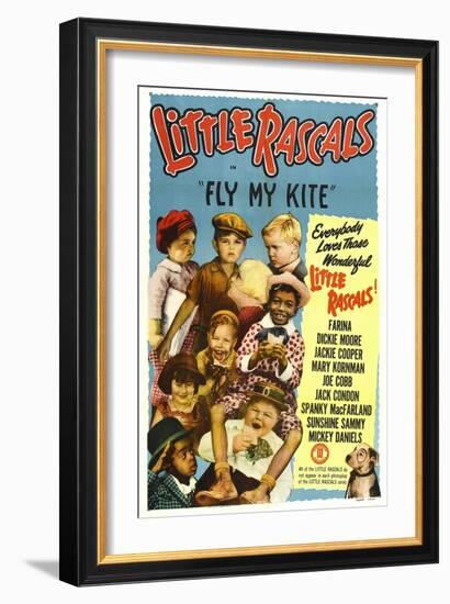 Fly My Kite, 1931-null-Framed Art Print