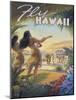 Fly to Hawaii-Kerne Erickson-Mounted Art Print