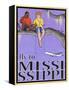 Fly to Mississippi-Jean Pierre Got-Framed Stretched Canvas