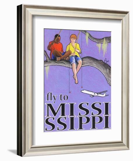 Fly to Mississippi-Jean Pierre Got-Framed Art Print