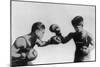 Fly Weight Boxing Champion Pancho Villa Photograph-Lantern Press-Mounted Art Print