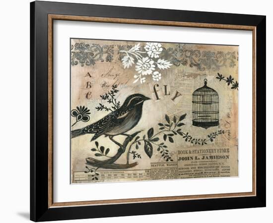 Fly-Kimberly Poloson-Framed Art Print