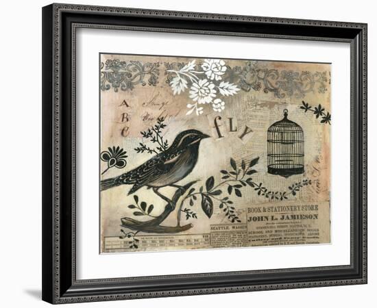 Fly-Kimberly Poloson-Framed Art Print