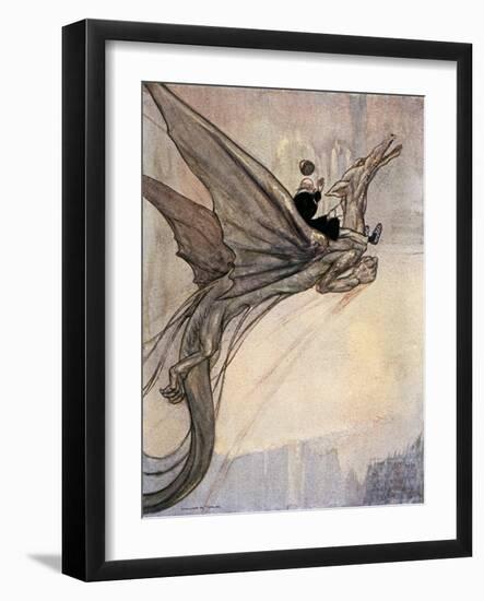 Flying a Dragon, Timlin-William M. Timlin-Framed Art Print