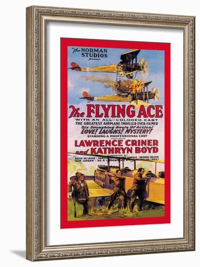 Flying Ace Movie Poster-null-Framed Art Print