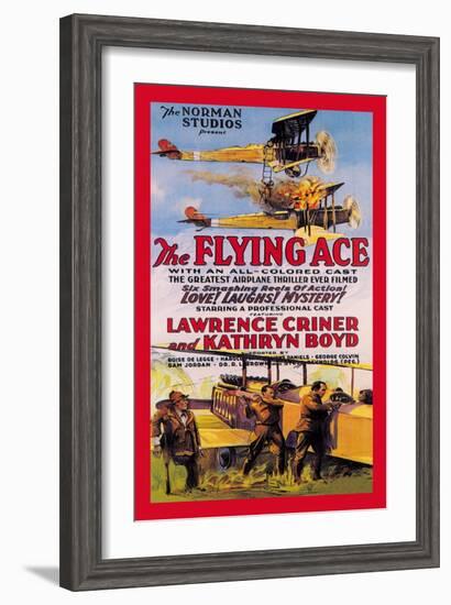 Flying Ace Movie Poster-null-Framed Art Print