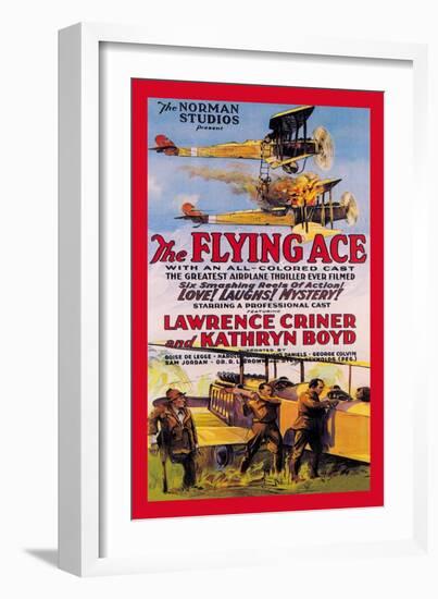 Flying Ace Movie Poster-null-Framed Art Print