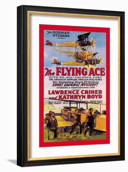 Flying Ace Movie Poster-null-Framed Art Print