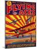 Flying Aces Magazine Cover-Lantern Press-Mounted Art Print