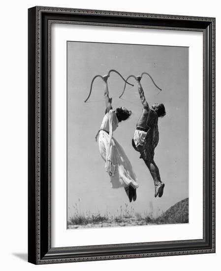 Flying Archers-null-Framed Photographic Print