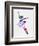 Flying Ballerina Watercolor 1-Irina March-Framed Art Print