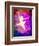 Flying Ballerina Watercolor 2-Irina March-Framed Premium Giclee Print