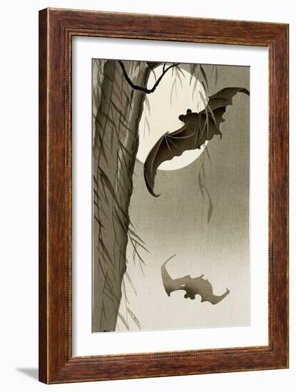 Flying Bats-Koson Ohara-Framed Giclee Print