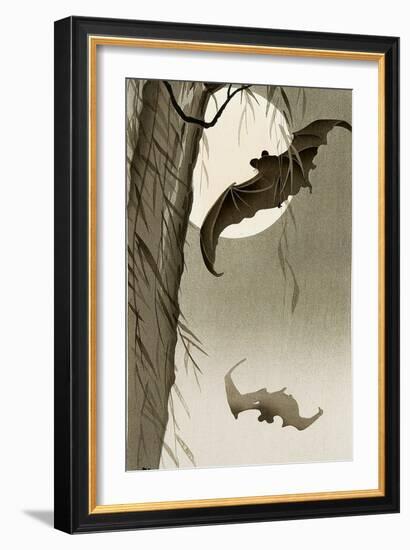 Flying Bats-Koson Ohara-Framed Giclee Print