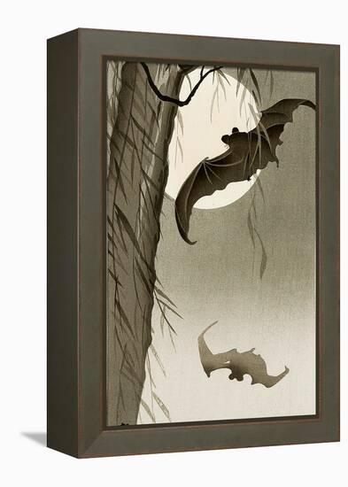 Flying Bats-Koson Ohara-Framed Premier Image Canvas