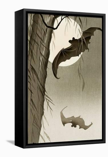 Flying Bats-Koson Ohara-Framed Premier Image Canvas