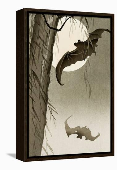 Flying Bats-Koson Ohara-Framed Premier Image Canvas