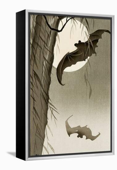 Flying Bats-Koson Ohara-Framed Premier Image Canvas