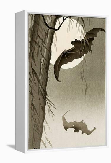 Flying Bats-Koson Ohara-Framed Premier Image Canvas