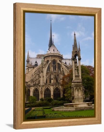 Flying Buttresses of Notre-Dame, Paris, France-Lisa S. Engelbrecht-Framed Premier Image Canvas