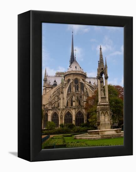 Flying Buttresses of Notre-Dame, Paris, France-Lisa S. Engelbrecht-Framed Premier Image Canvas