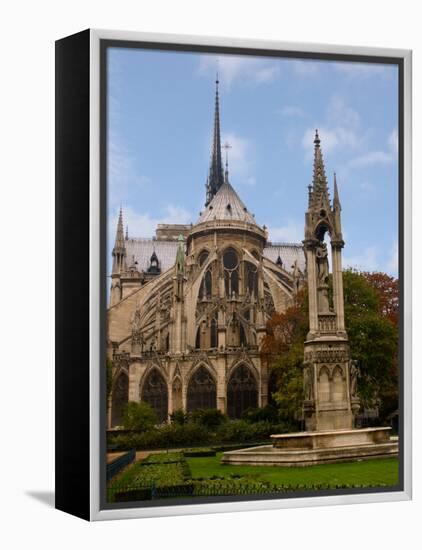 Flying Buttresses of Notre-Dame, Paris, France-Lisa S. Engelbrecht-Framed Premier Image Canvas
