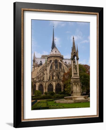 Flying Buttresses of Notre-Dame, Paris, France-Lisa S. Engelbrecht-Framed Photographic Print