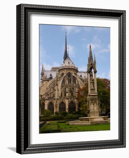 Flying Buttresses of Notre-Dame, Paris, France-Lisa S. Engelbrecht-Framed Photographic Print