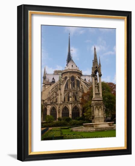 Flying Buttresses of Notre-Dame, Paris, France-Lisa S. Engelbrecht-Framed Photographic Print