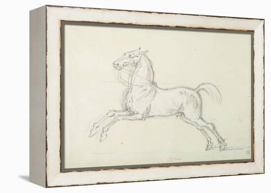 'Flying Childers' Galloping to Left: Bridled But Not Saddled-James Seymour-Framed Premier Image Canvas