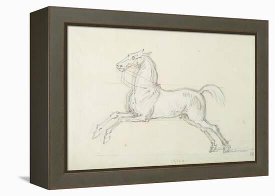 'Flying Childers' Galloping to Left: Bridled But Not Saddled-James Seymour-Framed Premier Image Canvas