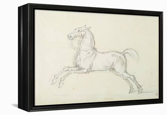 'Flying Childers' Galloping to Left: Bridled But Not Saddled-James Seymour-Framed Premier Image Canvas