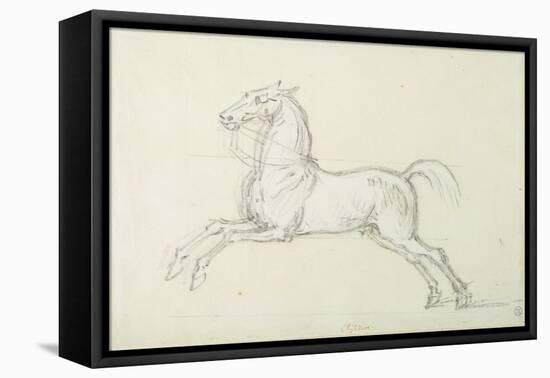 'Flying Childers' Galloping to Left: Bridled But Not Saddled-James Seymour-Framed Premier Image Canvas