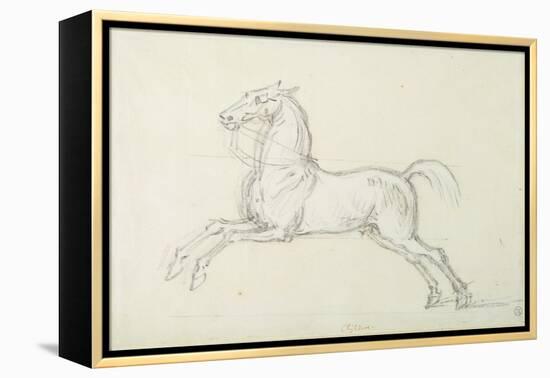 'Flying Childers' Galloping to Left: Bridled But Not Saddled-James Seymour-Framed Premier Image Canvas