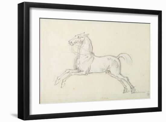 'Flying Childers' Galloping to Left: Bridled But Not Saddled-James Seymour-Framed Giclee Print