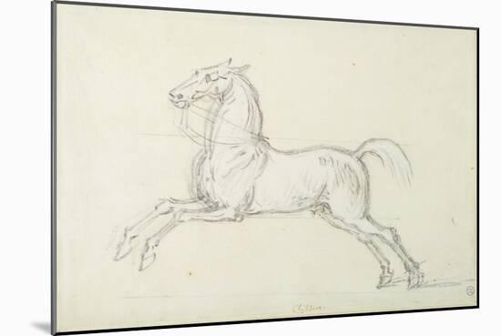 'Flying Childers' Galloping to Left: Bridled But Not Saddled-James Seymour-Mounted Giclee Print