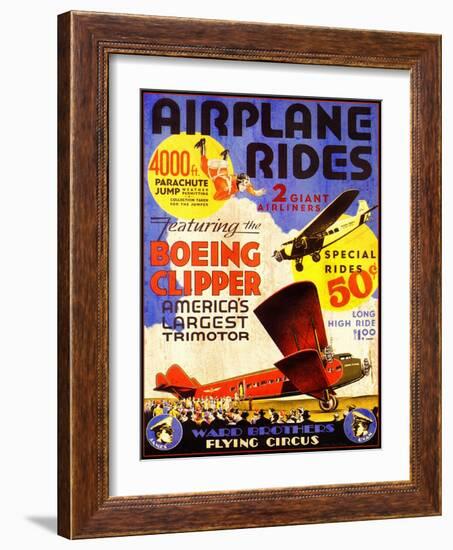 Flying Circus-Kate Ward Thacker-Framed Giclee Print