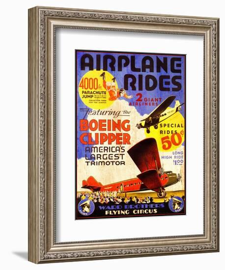 Flying Circus-Kate Ward Thacker-Framed Giclee Print