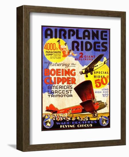 Flying Circus-Kate Ward Thacker-Framed Giclee Print