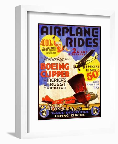 Flying Circus-Kate Ward Thacker-Framed Giclee Print