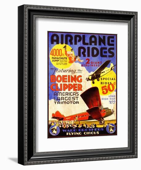 Flying Circus-Kate Ward Thacker-Framed Giclee Print