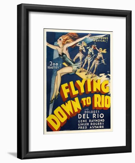 Flying Down To Rio, 1933, Directed by Thornton Freeland-null-Framed Giclee Print