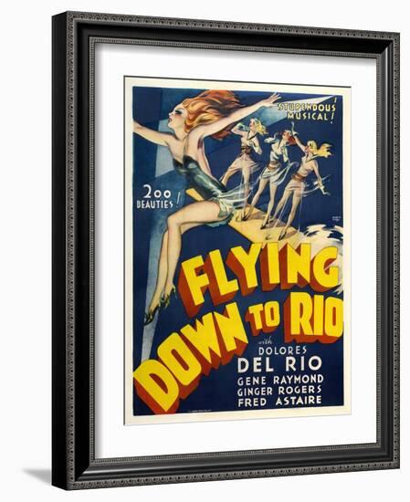 Flying Down To Rio, 1933, Directed by Thornton Freeland-null-Framed Giclee Print