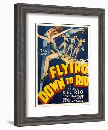 Flying Down To Rio, 1933, Directed by Thornton Freeland-null-Framed Giclee Print