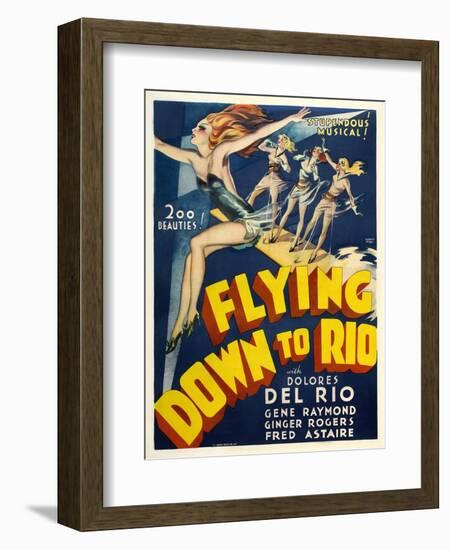 Flying Down To Rio, 1933, Directed by Thornton Freeland-null-Framed Giclee Print