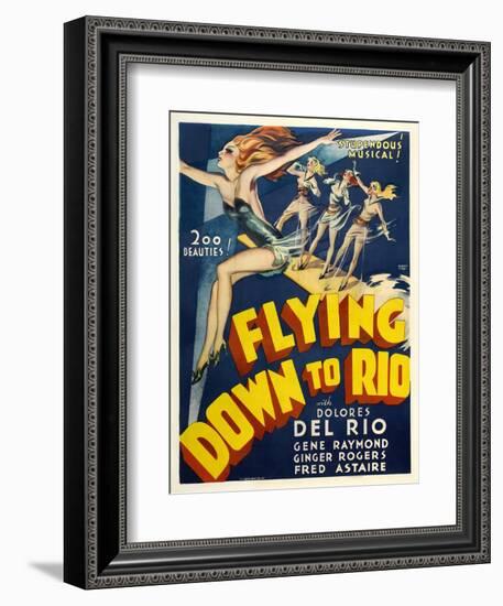 Flying Down To Rio, 1933, Directed by Thornton Freeland-null-Framed Giclee Print