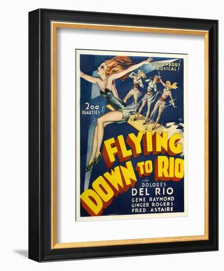 Flying Down To Rio, 1933, Directed by Thornton Freeland-null-Framed Giclee Print
